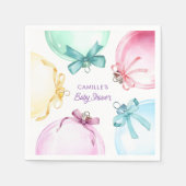 Christmas Girl Baby shower Servet (Voorkant)