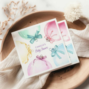 Christmas Girl Baby shower Servet