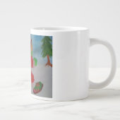 CHRISTMAS GIRL RUNNER JUMBO COFFEE MOK (Rechts)