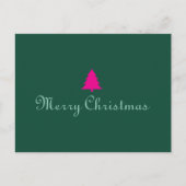 Christmas glass briefkaart (Voorkant)