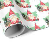 CHRISTMAS GNOME CADEAUPAPIER (Rol Hoek)