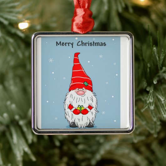 **CHRISTMAS GNOME* CHRISTMAS ORNAMENT (Boom)