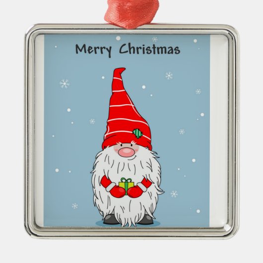 **CHRISTMAS GNOME* CHRISTMAS ORNAMENT (Voorkant)