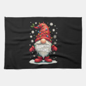 Christmas Gnome Dancing Gnome Family Christmas (3) Theedoek (Horizontaal)