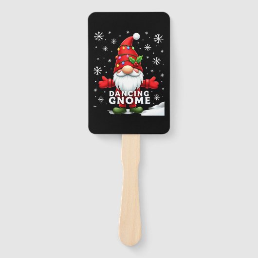 Christmas Gnome Dancing Gnome Family Christmas (4) Handwaaier (Voorkant)