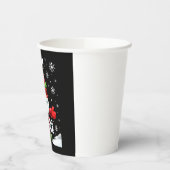 Christmas Gnome Dancing Gnome Family Christmas (4) Papieren Bekers (Links)