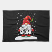 Christmas Gnome Dancing Gnome Family Christmas (5) Theedoek (Horizontaal)