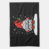 Christmas Gnome Dancing Gnome Family Christmas (5) Theedoek (Verticaal)