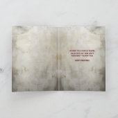 Christmas Gnome for Holiday Kaart (Binnen)