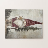 Christmas Gnome for the Holidays Legpuzzel (Horizontaal)
