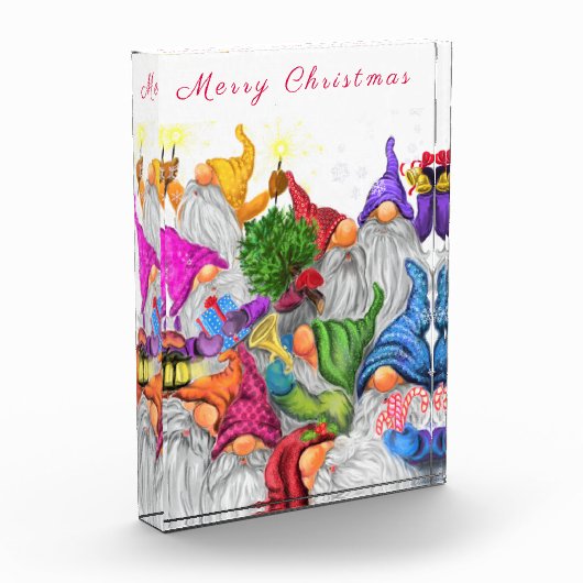 Christmas Gnome fotoblok (Links)