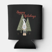 Christmas Gnome Happy Holidays Blikjeskoeler (Achterkant)