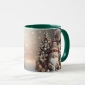 Christmas Gnome Mug Holiday Gift Cozy Winter Mok (Voorkant rechts)