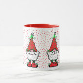 Christmas Gnome Mug With RED accents Mok (Midden)