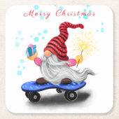 Christmas Gnome Paper Onderzetter (Voorkant)