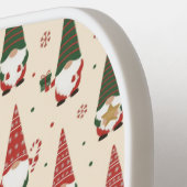 Christmas Gnome Party Pattern Pickleball Paddle (Links Detail)