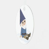 Christmas Gnome Plushie Ornament (Voorkant links)