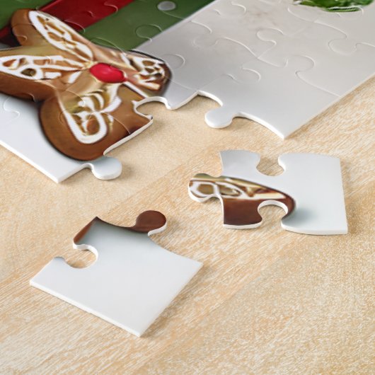 Christmas Gnome Puzzle Legpuzzel (Zijkant)