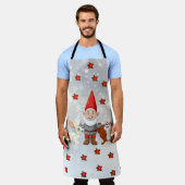 Christmas gnome schort (Gedragen)