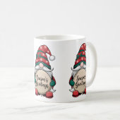 Christmas Gnome Season's Greetings Mok (Voorkant rechts)