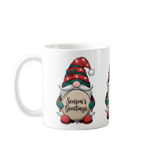 Christmas Gnome Season's Greetings Mok