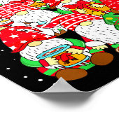 Christmas Gnome Shirt For Family Pajamas Gnome Xma Poster (Hoek)