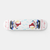Christmas Gnome Skateboard (Horizontaal)