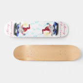 Christmas Gnome Skateboard (Horizontaal)