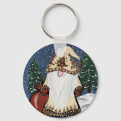 CHRISTMAS GNOME SLEUTELHANGER (Voorkant)