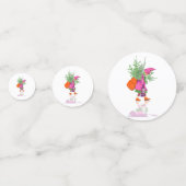 Christmas Gnome Table Confetti – Festive Holiday  (Achterkanten)