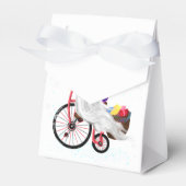 Christmas Gnome with Gifts Favor Box Bedankdoosjes (Voorkant Zijde)