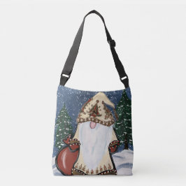 CHRISTMAS GNOMES CROSSBODY TAS