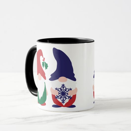 CHRISTMAS GNOMES MOK (Voorkant links)