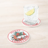 Christmas Gnomes Onderzetter (Zijkant)