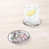 Christmas Gnomes Onderzetter (Zijkant)