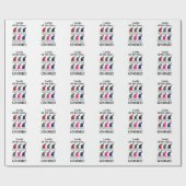 Christmas Gnomes Xmas Lucky Cadeaupapier (Vlak)