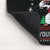 Christmas Go Jesus Its Your Birthday Dab Ugly Xmas Muismat (Hoek)