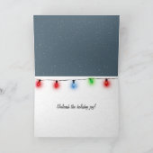 Christmas Golden Retriever Snow Angel Feestdagen Kaart (Binnen)