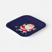 Christmas Golf Party Papieren Bordje (Gebogen)