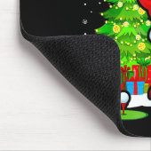 Christmas Golf Santa Golfer Xmas Funny Christmas G Muismat (Hoek)