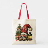 Christmas Gonk boodschappentas Tote Bag (Achterkant)