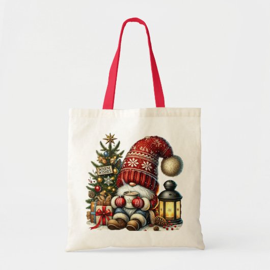 Christmas Gonk boodschappentas Tote Bag (Voorkant)
