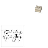 Christmas Good Tidings Stempel (Gestempeld)