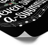 Christmas Goose 67 6 Geese A Laying 7 Swans A Swim Poster (Hoek)