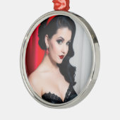 Christmas Goth Girl Jolly Holiday Ornament (Links)