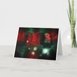 Christmas gothic feestdagen kaart
