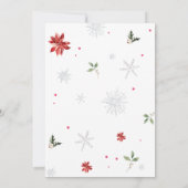 Christmas Greatest Gift Baby shower Kaart (Achterkant)