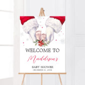 Christmas Greatest Gift Baby shower Welkom Poster