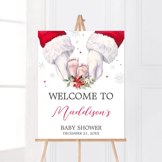 Christmas Greatest Gift Baby shower Welkom Poster