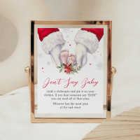 Christmas Greatest Gift Baby shower Zeg geen Baby